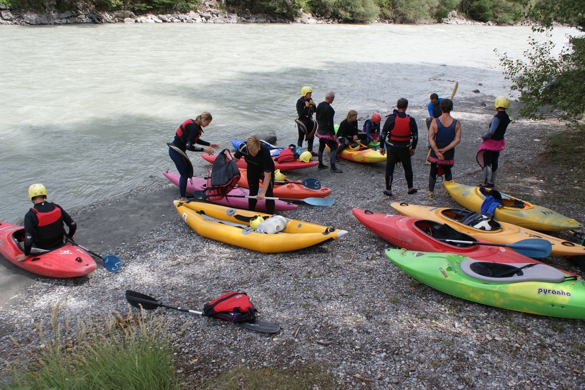Rafting kayak guide indépendant Durance and Guil