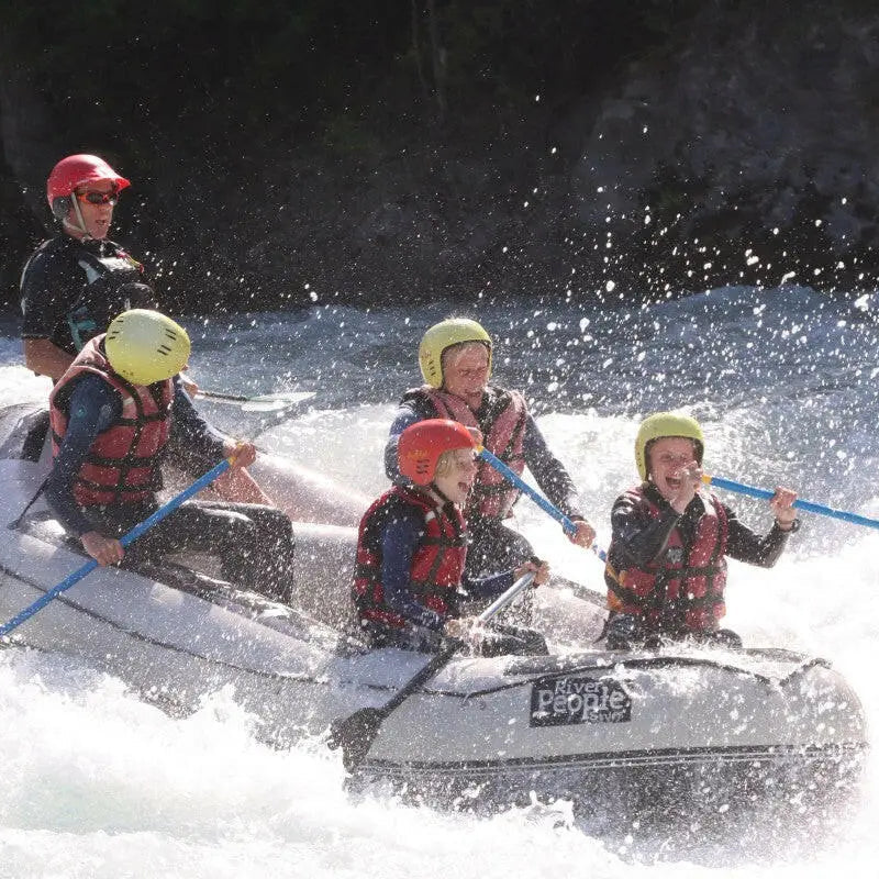 plaisir vacance rafting famille