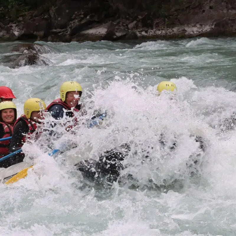 rafting durance hautes pales passage de la vague