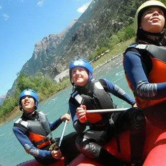 le rafting enfant sur la durance le plaisir