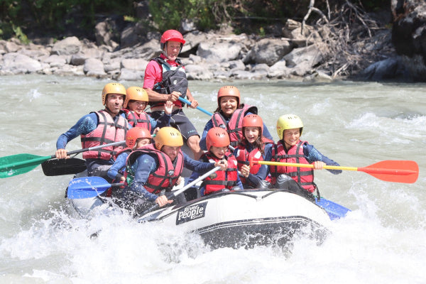 plaisir rafting famille